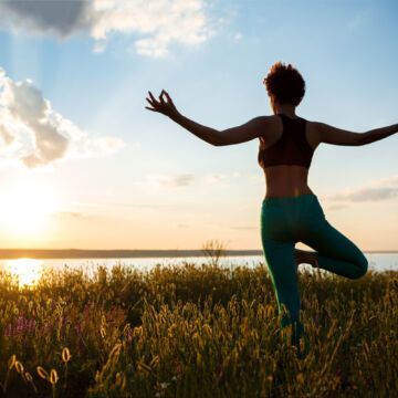 Personne en bonne santé grâce à un bon apport de vitamine D